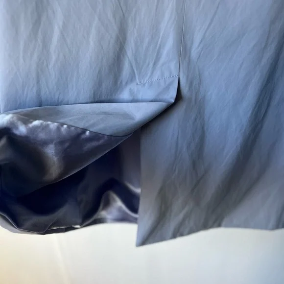 Weatherproof Garment Company Women's Trench Coat Jacket Periwinkle Blue L - Picture 12 of 17